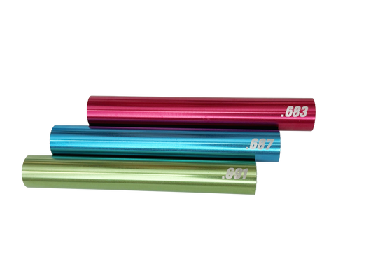 Red Blue and Green Barrel Inserts